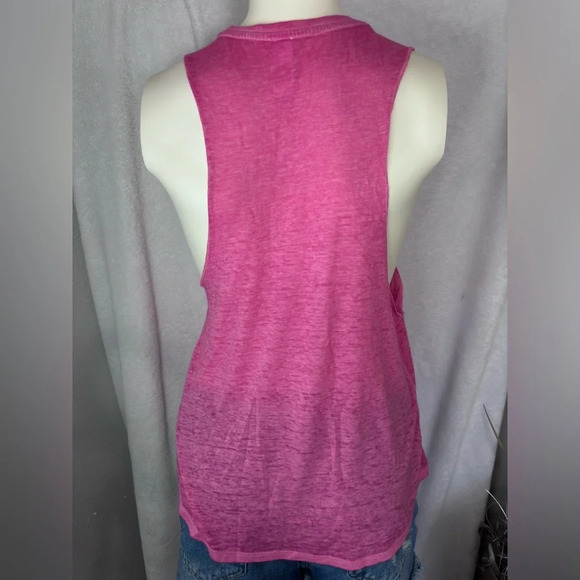 Love Tank Top Heart Stars Patriotic Sleeveless Casual Top - Picture 4 of 5
